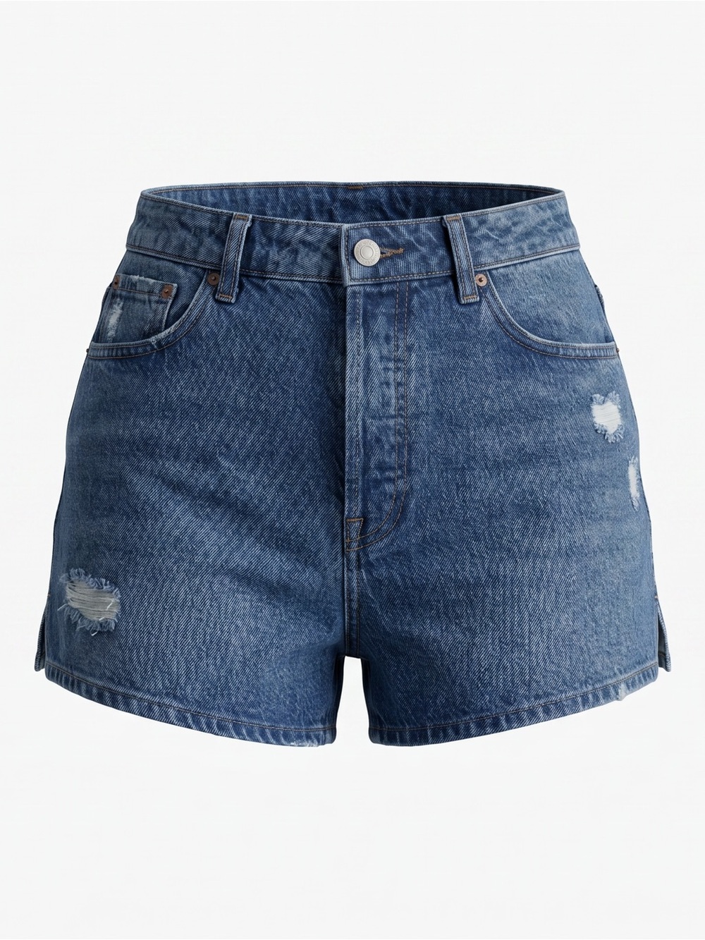 ☀️ Vanilla Star • Denim Button Fly Shorts • Womens 5/27